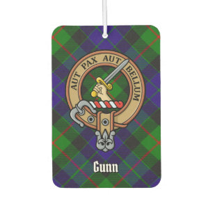 Clan Gunn Crest Air Freshener