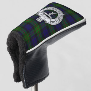 Clan Gunn Crest & Tartan Golf Head Cover