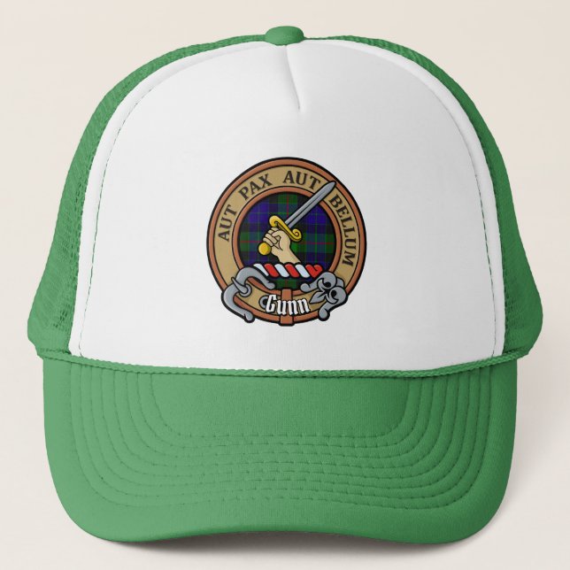 Clan Gunn Crest Trucker Hat (Front)