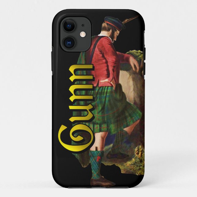 Clan Gunn Old Scotland Case (Back)