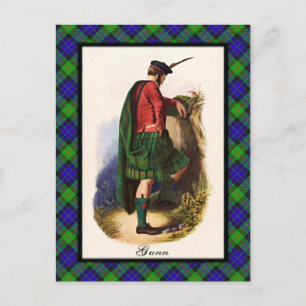 Clan Gunn Scottish Dreams Postcard