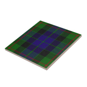 Clan Gunn Scottish Expressions Tartan Tile