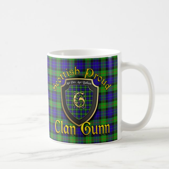 Clan Gunn Scottish Proud Cups Mugs (Right)