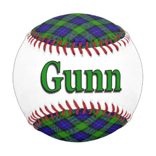 Clan Gunn Scottish Tartan Dreams Baseball