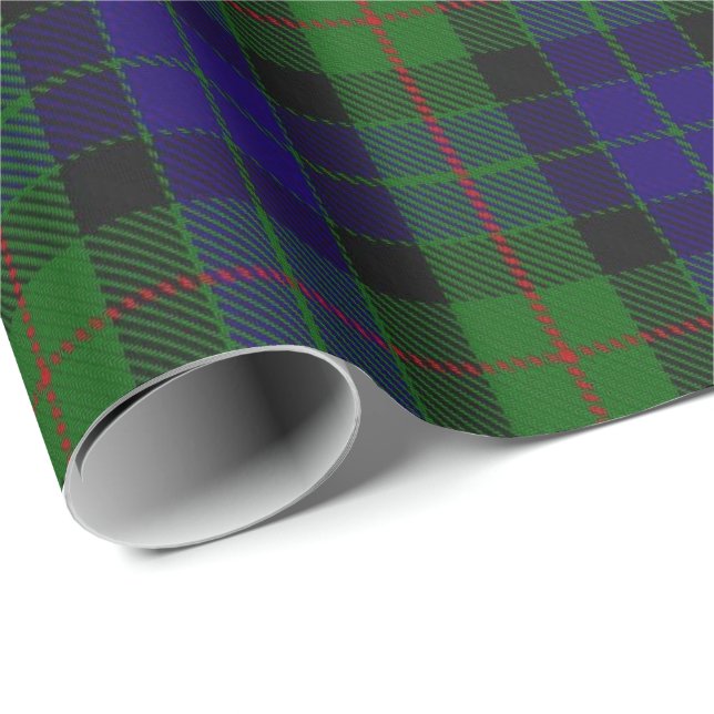 Clan Gunn Scottish Tartan Wrapping Paper (Roll Corner)