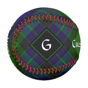 Clan Gunn Tartan Baseball