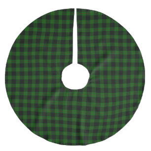 Clan Gunn Tartan Brushed Polyester Tree Skirt