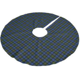 Clan Gunn Tartan Brushed Polyester Tree Skirt