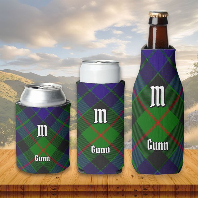 Clan Gunn Tartan Can Cooler (Creator Uploaded)