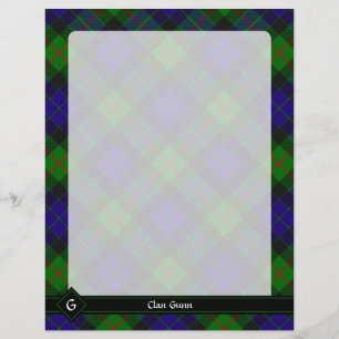 Clan Gunn Tartan Flyer