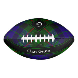 Clan Gunn Tartan Football American Football