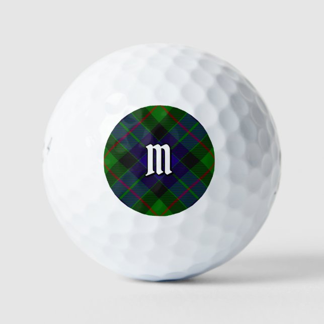 Clan Gunn Tartan Golf Balls (Front)