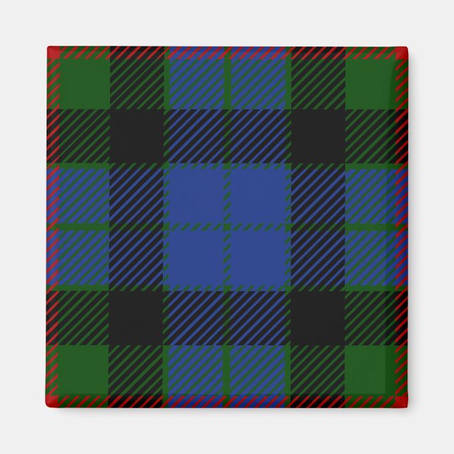 Clan Gunn Tartan Magnet (Front)