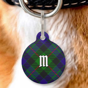 Clan Gunn Tartan Pet ID Tag