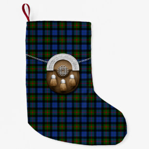 Clan Gunn Tartan Small Christmas Stocking