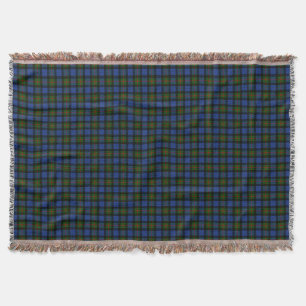 Clan Gunn Tartan Throw Blanket