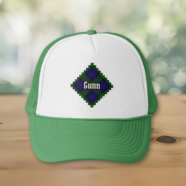 Clan Gunn Tartan Trucker Hat (Creator Uploaded)