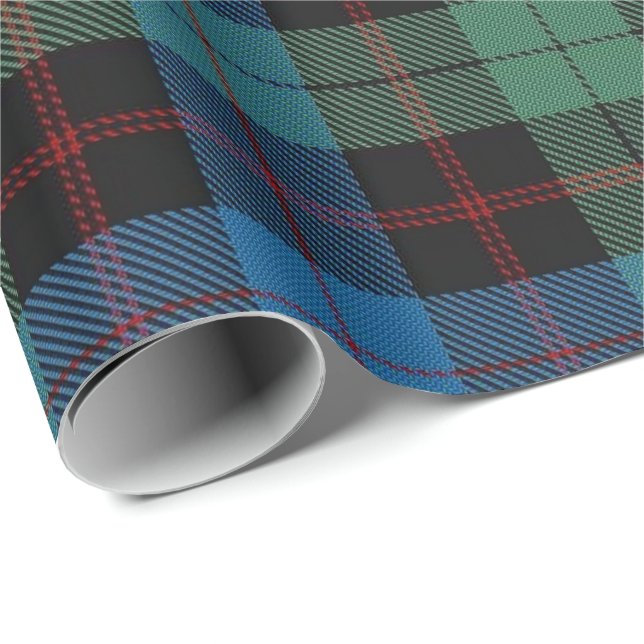 Clan Guthrie Scottish Tartan Wrapping Paper (Roll Corner)