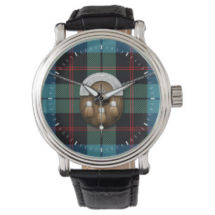 Clan Guthrie Tartan And Sporran Watch