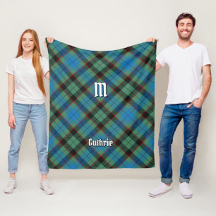 Clan Guthrie Tartan Fleece Blanket