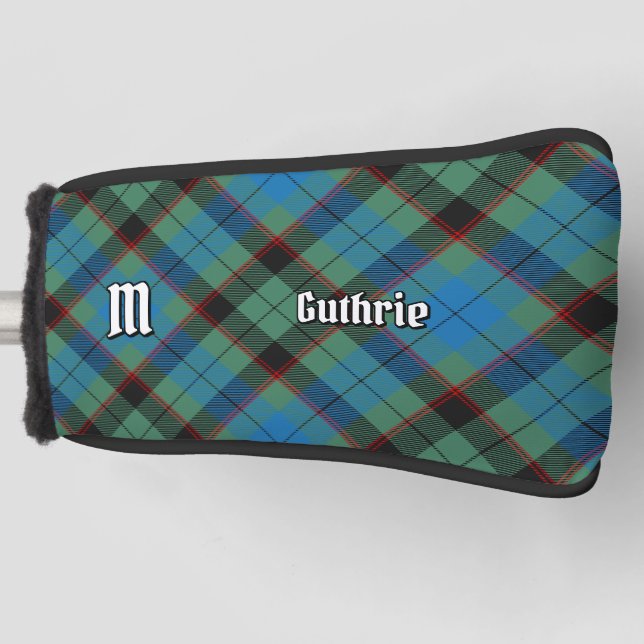Clan Guthrie Tartan Golf Head Cover (Front)