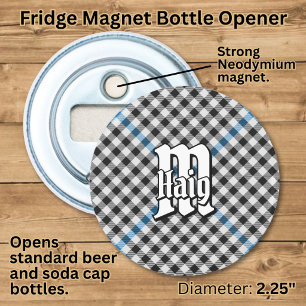Clan Haig Check Tartan Bottle Opener