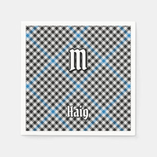 Clan Haig Check Tartan Napkin