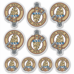 Clan Haig Crest Sticker Set