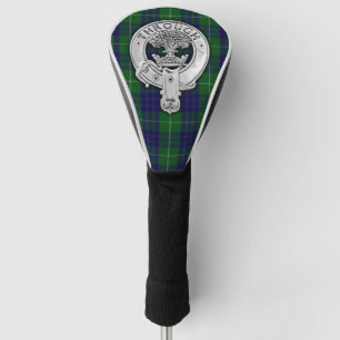 Clan Hamilton Crest & Hunting Tartan Golf Head Cover