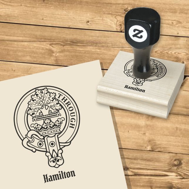 Clan Hamilton Crest Rubber Stamp (Creator Uploaded)