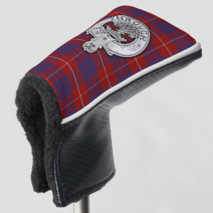 Clan Hamilton Crest & Tartan Golf Head Cover