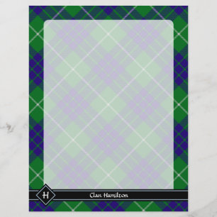 Clan Hamilton Hunting Tartan Flyer