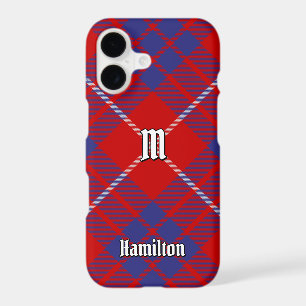 Clan Hamilton Red Tartan Case-Mate iPhone Case