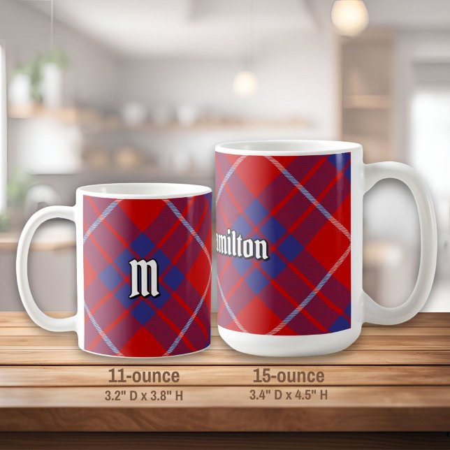 Clan Hamilton Red Tartan Coffee Mug (Creator Uploaded)