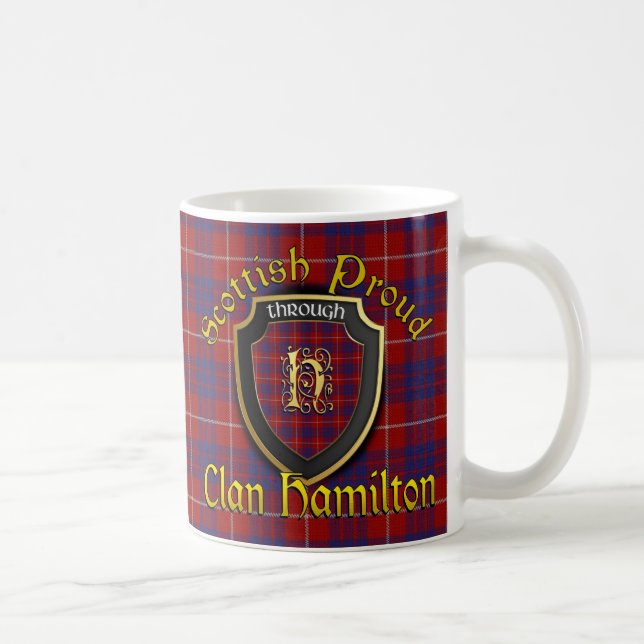 Clan Hamilton Scottish Proud Cups Mugs (Right)