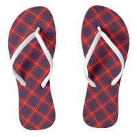Clan Hamilton Tartan Red and Blue Plaid