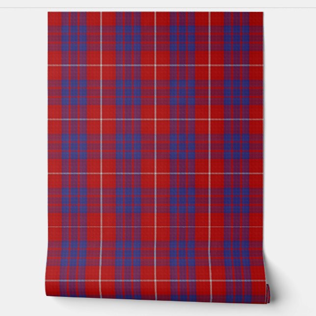 Clan Hamilton Tartan Wallpaper (Unrolling)