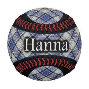 Clan Hannay Hanna Scottish Tartan Baseball