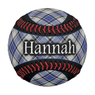 Clan Hannay Hannah Scottish Tartan Baseball
