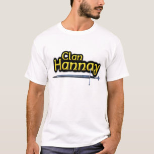 Clan Hannay Inspired Scottish T-Shirt