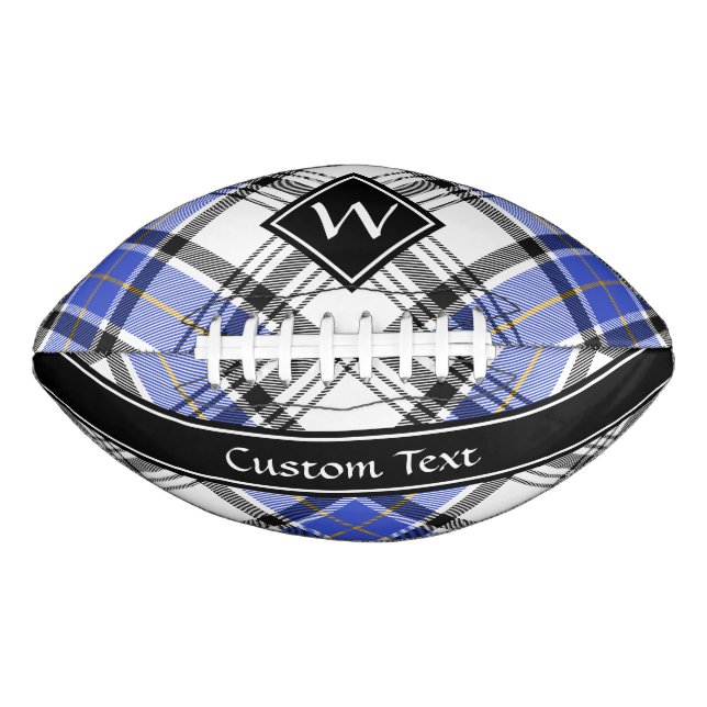 Clan Hannay Tartan American Football (Front)