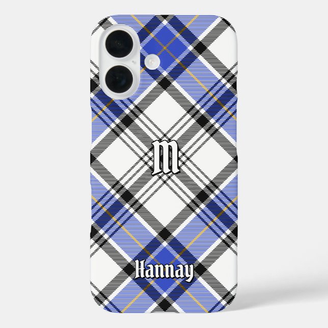 Clan Hannay Tartan Case-Mate iPhone Case (Back)