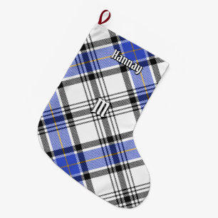 Clan Hannay Tartan Large Christmas Stocking