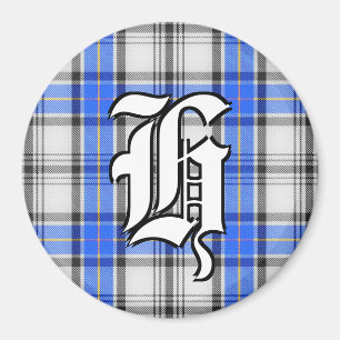 Clan Hannay Tartan Plaid Accents Magnet