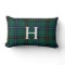 Clan Henderson Monogram Tartan Plaid Pillow