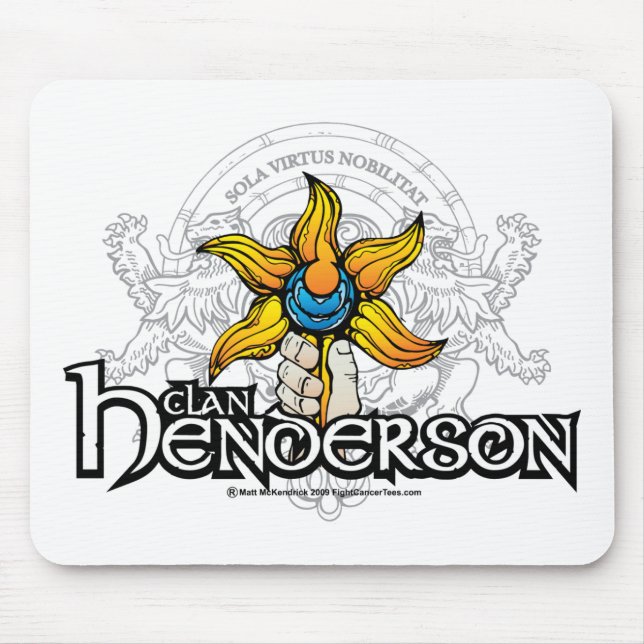 Clan Henderson Mouse Mat (Front)