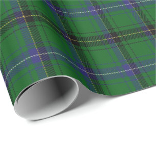 Clan Henderson Scottish Tartan Wrapping Paper