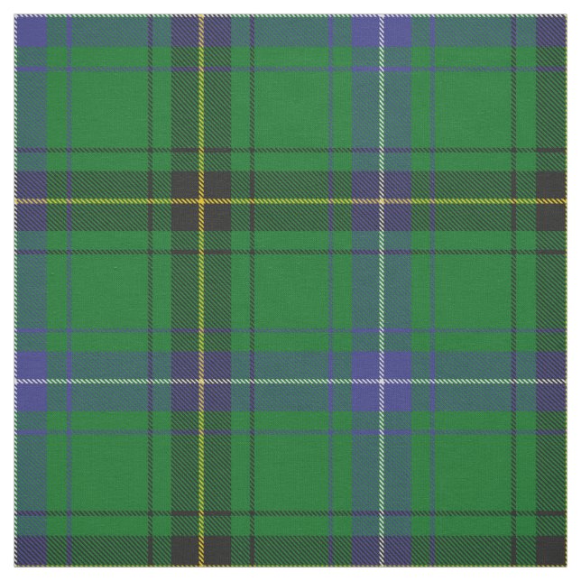 Clan Henderson Tartan Fabric (Swatch)