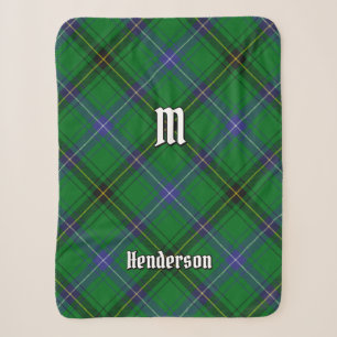 Clan Henderson Tartan Sherpa Blanket
