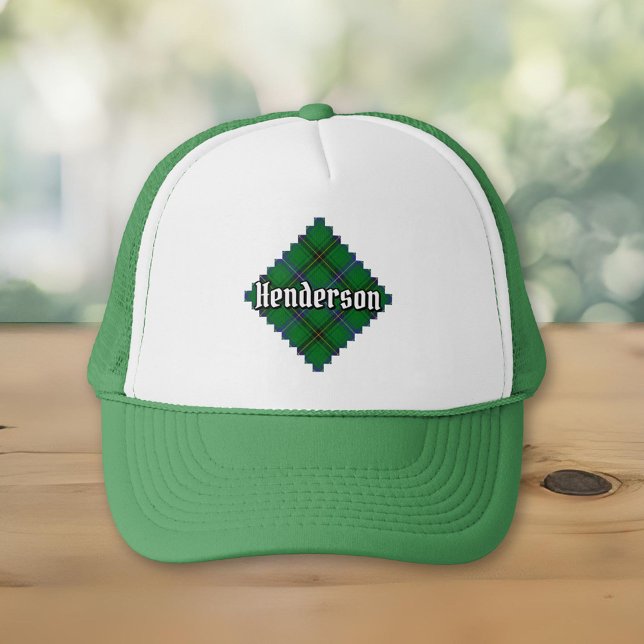 Clan Henderson Tartan Trucker Hat (Creator Uploaded)